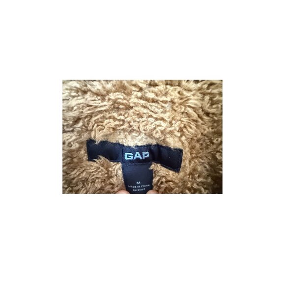 Y2K GAP Sherpa-Lined Denim Jacket (Fall 2002) Men’s M / Women’s L - Picture 5 of 6